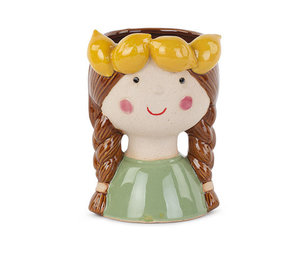 Cachepot ceramica BIMBA LIMONI cm.11x18